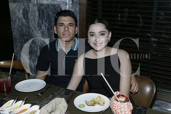 Pedro Díaz y Aytana Rogel