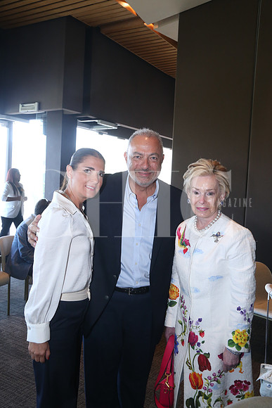 Lorena Kalife de Assad, Nazario Assad y Bety Schwartz