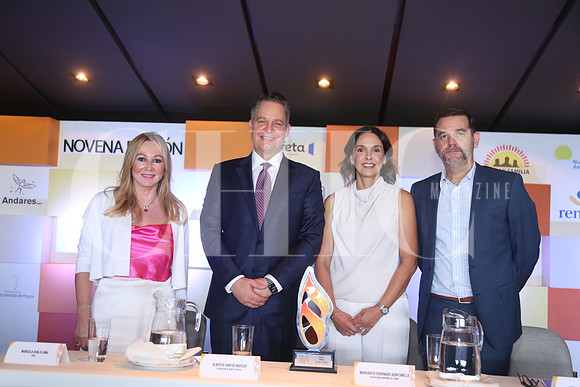 Marcela Ayala, Alberto Santos, Margarita Coronado y Federico Santos 1