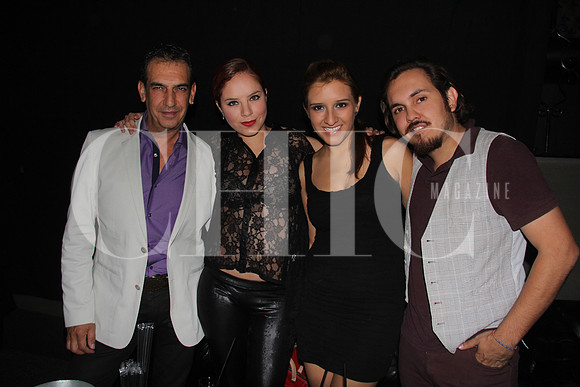 Hugo Estrada, Ilse González, María José Cruz y Lauro Aguirre (2)