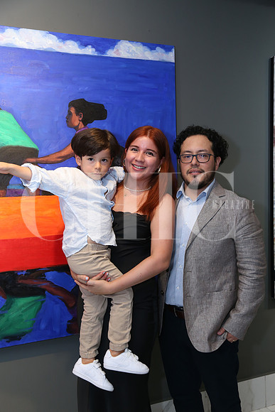 Juan Diego Alcalde, Aurora Becerra y Diego Alcalde 1