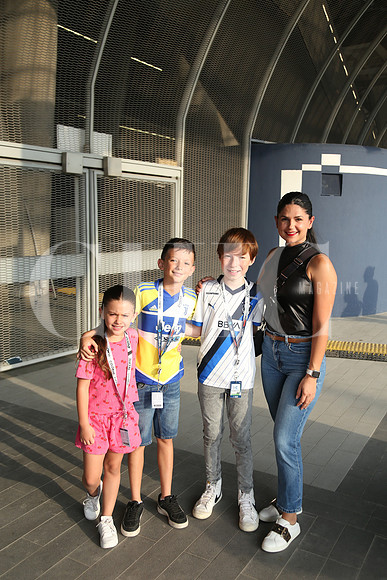 Luciana Valdéz, Ian Valdéz, Paolo Marroquin y Lucero Olvera 1