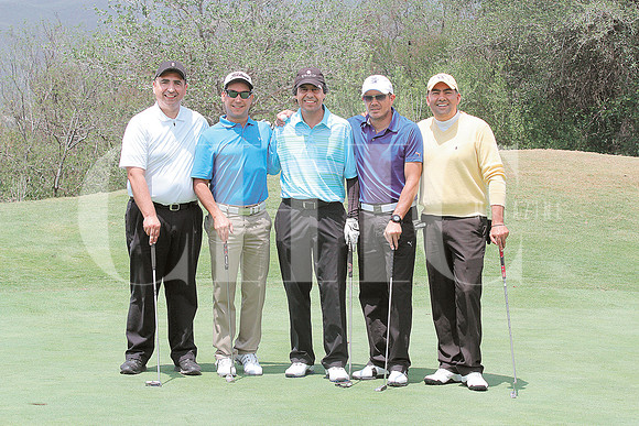 Arturo Azuara, Jaime De La Garza, Ricardo Blancarte, Alberto De La Torre y Pedro Fernando López