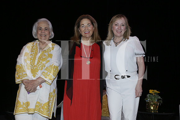 Blanca López, Liliana Melo y Sofia Segovia