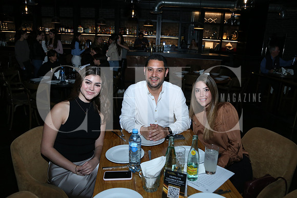 Alana García, Adrián García y Paola Martínez