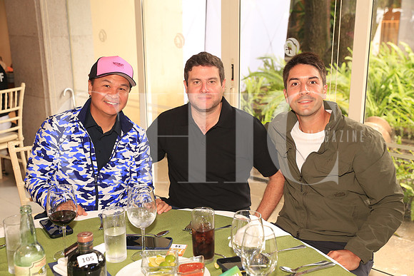 Eduardo Chow, Erick Garcia y Pato Castillo 2