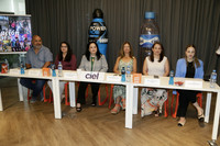 Fernando Galindo, Guillermina Margarita Perales, Eva María Trujillo, Marisa Valdés de Ruíz, Lorena Pérez y Bertha Winterman