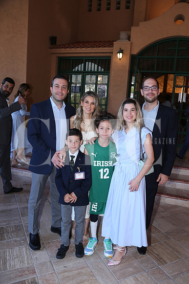 Ricardo Martínez, Mara Martínez, Zafrir Kamushevitz, Laura González, Romeo Martínez y Leonardo Martínez