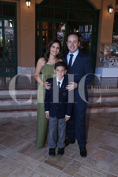 Karina de Torres, Emmanuel Torres y David Torres
