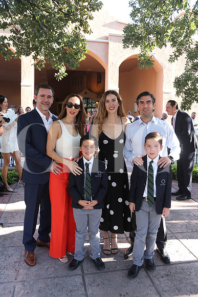 Mauricio García, Gabriela Garza, Ana Lucia Garza, Marcelo Villarreal, Leonardo García y Benjamin García