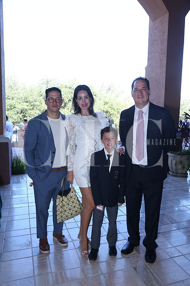 Marcelo Najera, Alicia Compeal de Najera, Max Najera y Carlos Najera