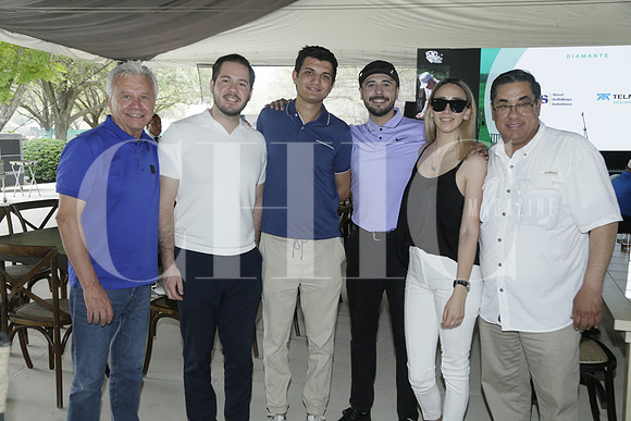 Hector Mejia, Patricio Herrera, José María Guerrero, Héctor Mejia, Andrea Mejia y Alfonso Cavazos