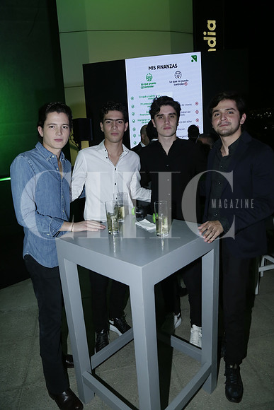 Javier Cayarga, Sergio Sada, Germán Lozano y Santiago López (2)