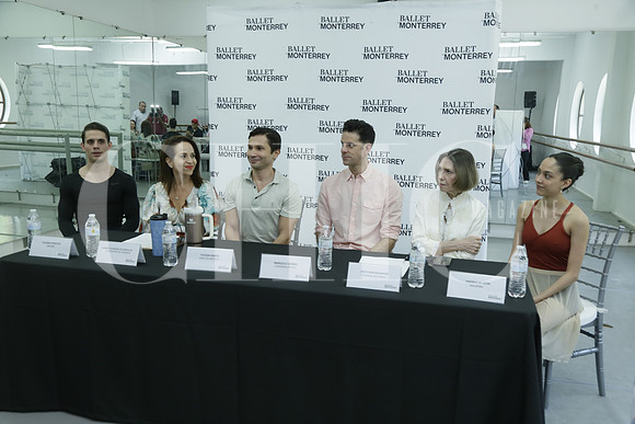 Luciano Perotto, Gaby Elizondo de García Iza, Yosvani Ramos, Marcelo Gomes, Gretchen Backhoff y Andrea De León