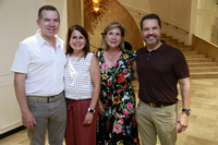 Enrique Muret, Celina Fernández de Muret, Esperanza Llaguno y Francisco García Sirilo