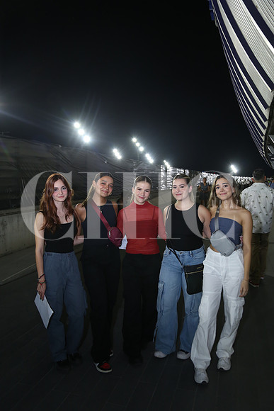 Ana Paula Hernández, Jimena García, Melisa Fernández, Romelia Benavides e Ingrid Ayala