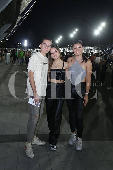 Guillermo Galán, Andrea Casados y Leslie de Hoyos