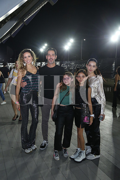 Adriana Franco de Saide, Raúl Saide, Vanesa Tamez, Alia Saide e Ivanna Saide