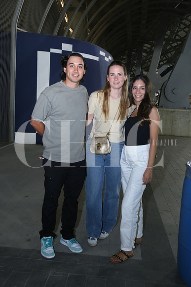 Refujio Benavides, Adriana Bremer y Catalina Zertuche 1