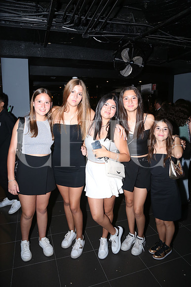 Andrea Dieck, Seinna Sreeves, Romina Peña, Daniela Ayala e Isabela Ruiz