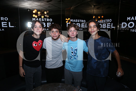 Eugenio Muzquiz, Benicio Viondolillo, Santiago Rodríguez y Dario Cantú