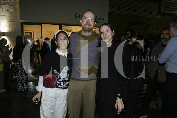 Andrea Millares, Lucas Villarreal y Mariana Pérez Maldonado