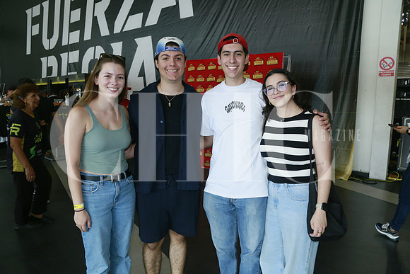 María Cristina Valenzuela, David Valenzuela, Jorge Valenzuela y María José Velázquez