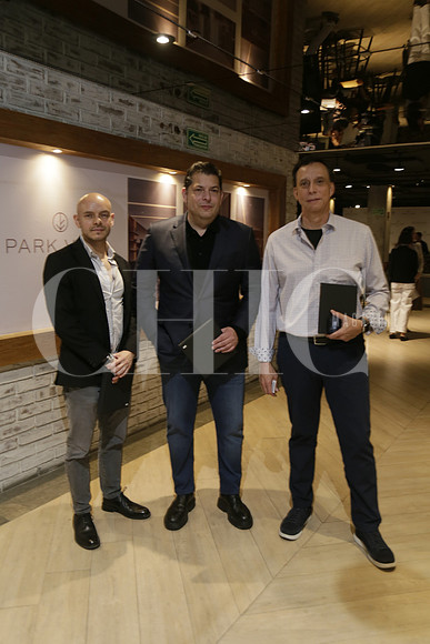 Emilio Pazzi, Santiago González y Edgar Martínez (3)