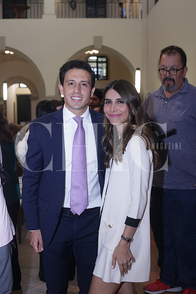 José Antonio Collado y Carolina Todd0