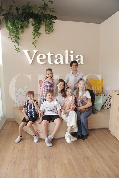 Emilio Garcia Triana, Cordelia Garcia Triana, Rodrigo Garcia Triana, Valeria Richardson, Jimena Garcia Triana, Andres Richardson y Raquel Gutierrez 3