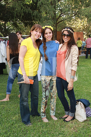 Leticia Andonie, Montse Andonie y Mariana Parás