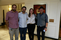 Alejandro Arana, José Manuel Arana Guillermina Sánchez y Abdiel Servantes