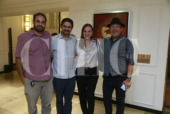 Alejandro Arana, José Manuel Arana Guillermina Sánchez y Abdiel Servantes