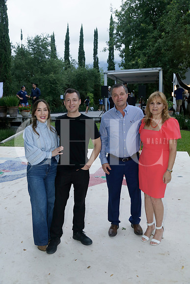 Marilú García de Colosio,Luis Donaldo Colosio, Andrés Engels y Ana Martha Treviño de Engels (3)