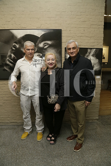Jaime Palacios, Guillermina Ballí y Abraham Esparza