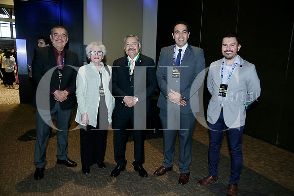 Jesus Leos, Cristina Rodríguez, Santos Guzmán, Andrés Moreno y Rodolfo Morales