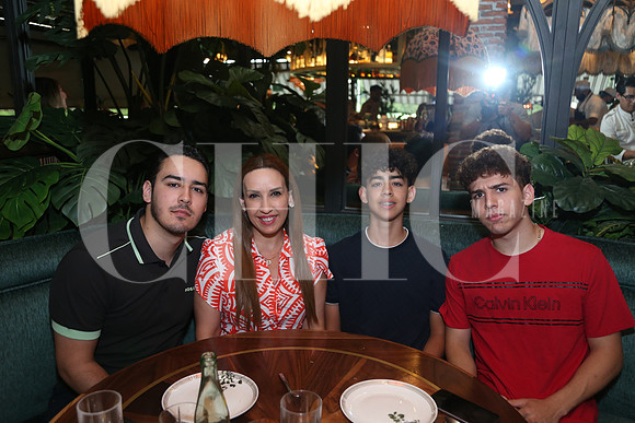 Jesús Gómez, Imenlda Garza, Sebas Gómez y Abraham Gómez 1