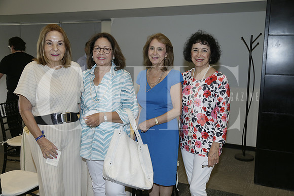 Blanca Melo de Sotomayor, Elizabeth Garza, Nancy Rodríguez y Paulina Treviño de Morales