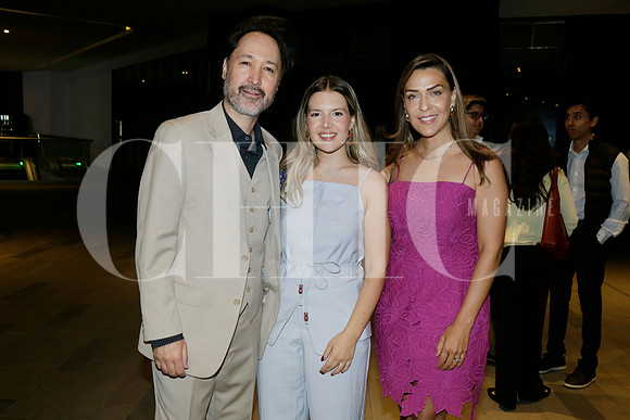 Alejandro Campbell, Mariajosé González y Cristina Gutíerrez de Montemayor