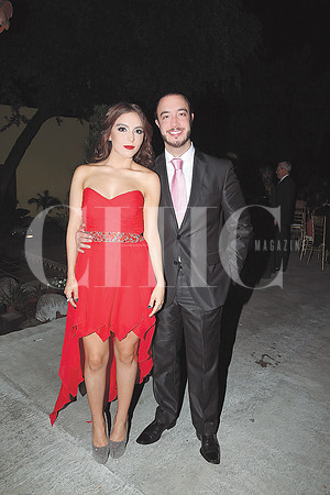 Michelle Saide y Guillo Pérez Salinas