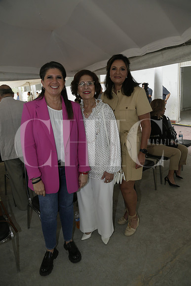Martha Herrera, Elisa Guzmán de Colyer y Marú Sepulveda de Colyer (2)