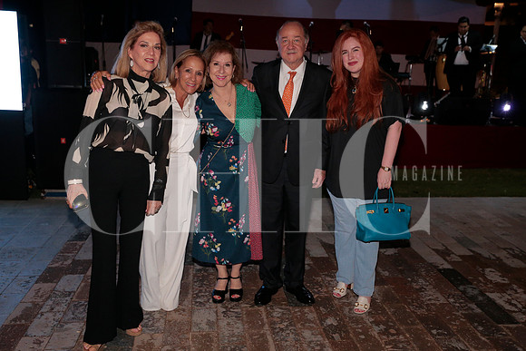 Mina Gustafson, Gina Manautou, Ofelia Treviño, Javier Navarro y Vicky Morales Kuhne 1