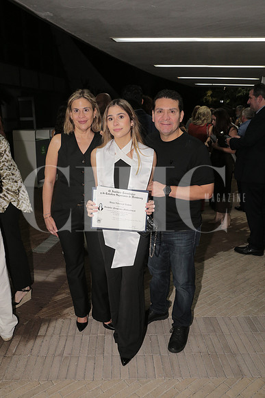 Belinda Kawas, Alana Villarreal y Sergio Villarreal 2