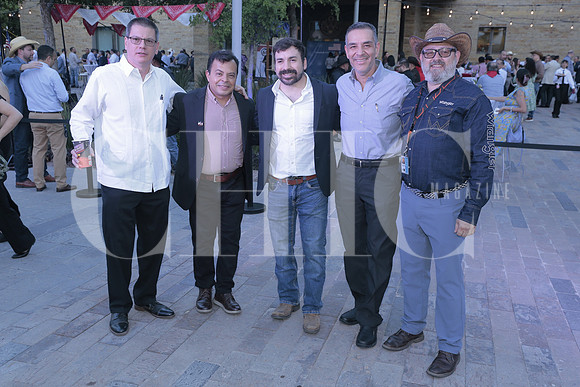 José Toache, Miguel Oropeza, Marcelo Flores, Gerardo Rodriguez y Heriberto Lugo 1