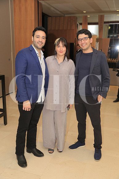 Jose Miguel Romo, Milena Romo y Alex Arcos 2