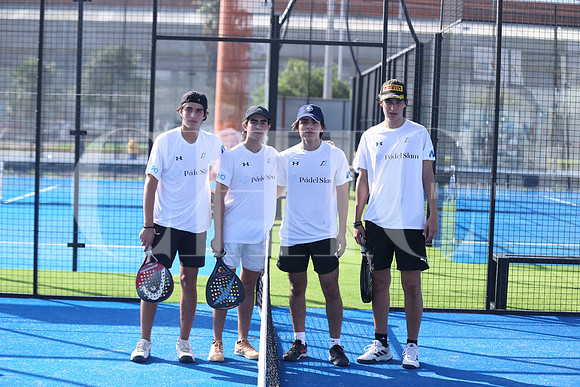Emilio González, Rodrigo Garza, Enrique Espino y Alex Kay0