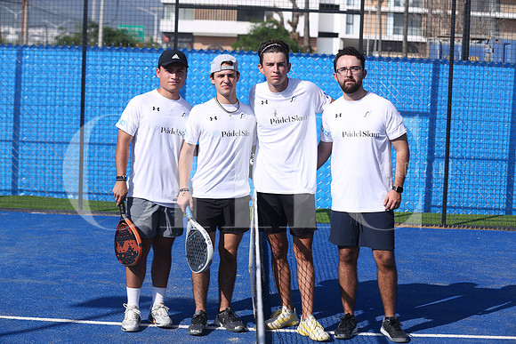 Patricio Vega, Patricio Luna, Tomas Heckmuller y Adrián Morales