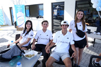 Camila Ibañez, Santiago Luna, Isaac Hadjopulos y Paola Moncayo