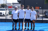David Acevedo, Lian Fenton, Santiago Maldonado y Patricio Sáenz
