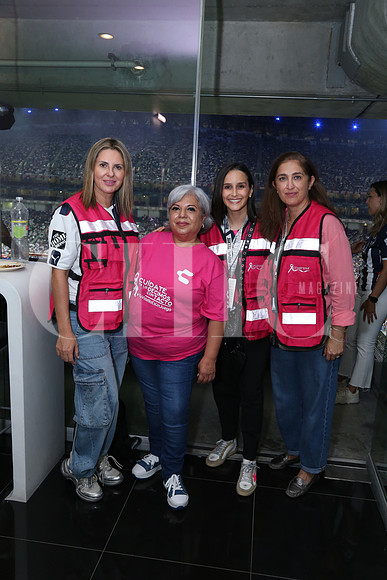 Cruz María Cantú, Olga Montelongo, Gaby Beltran y Carla Garza de Sada0